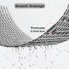 1pc PVC Non-Slip Bath Mat with Suction Cups with Drain Holes, 27.9*15.7inch/71x40cm Shower Mat Safe Mat, Bathroom Mat, Easy Dry