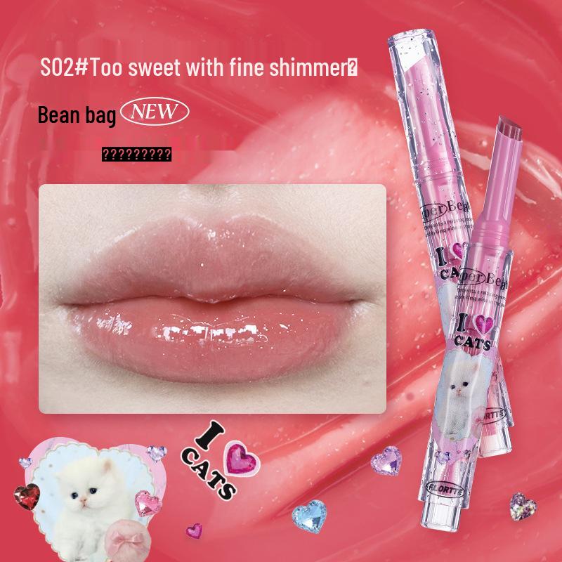 

FLORTTE/Flower Knows Странно Красивый Лиа Твердый Водянистый Блеск для Губ