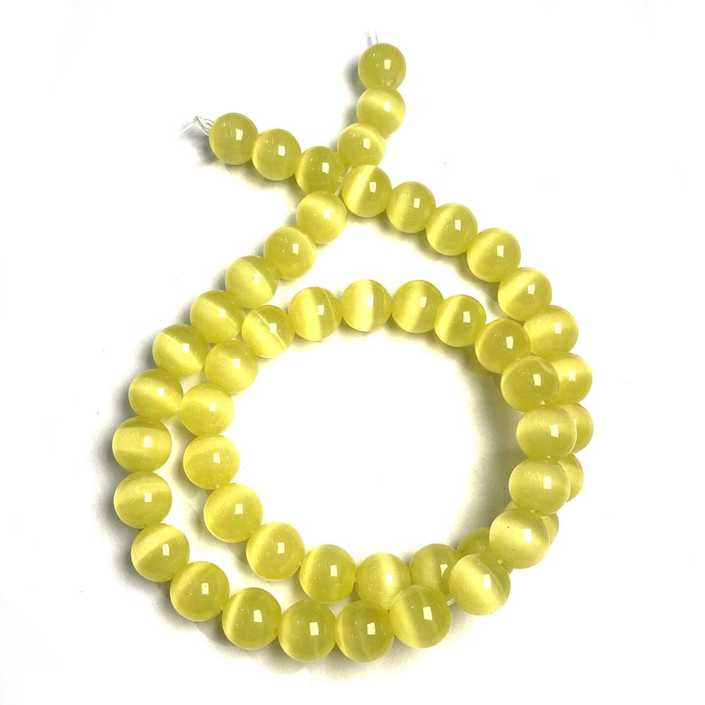 

Натуральний райдужний камінь котяче око розсипчасті намистини дорогоцінне каміння підвіски для DIY намисто браслет браслет сережки шиття ремесло виготовлення ювелірних виробів аксесуарів 8mm