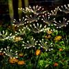 Solar LED Firework Lights Outdoor Dandelion Lamp Waterproof Swaying Starburst Light for Yard Patio Garden Christmas Decor 1-4PCS