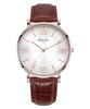 [VALENTINO RUDY] VALENTINO RUDY Men's Leather Watch VR1731A-RGBR