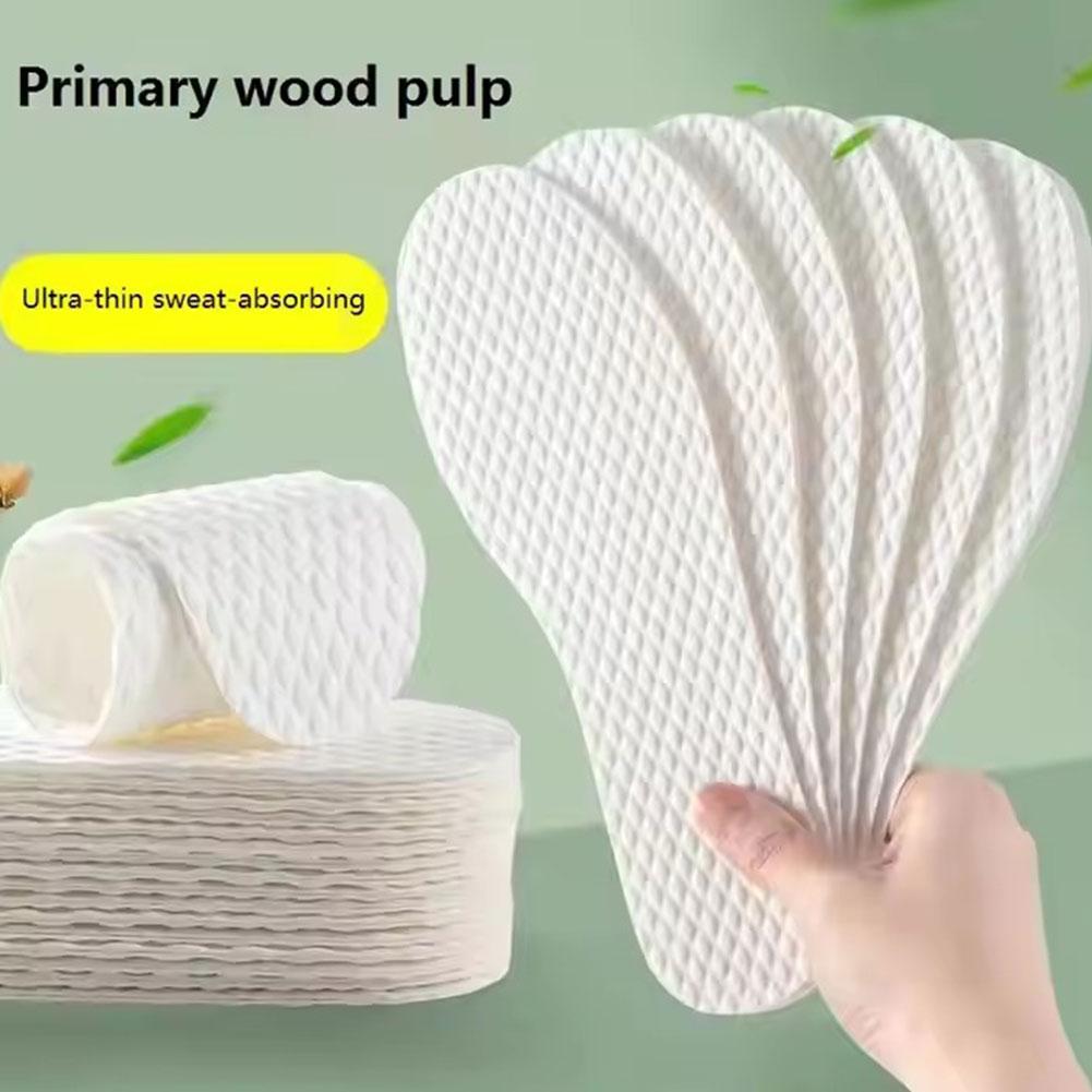 Disposable insoles/can be cut/size 36-43/absorb sweat/1 pair