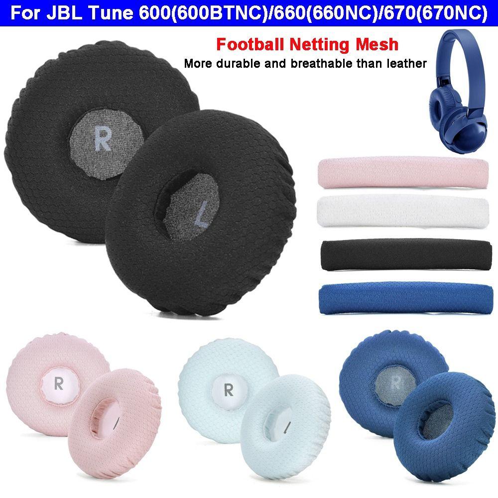 1Pair Replacement Headphone Ear Pads Cooling Gel Headset Earmuff for JBL Tune 600(600BTNC)/660(660NC)/670(670NC) Ear Cover