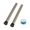 Replacement Water Heater Anode Rod Flush Wand Set 9.25"Lx3/4"NPT Thread Magnesium Rod with Wrench Remover Tools
