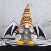 Cute Halloween Wings Doll Funny Knitted Plush Doll Crafts Faceless Doll  New Year