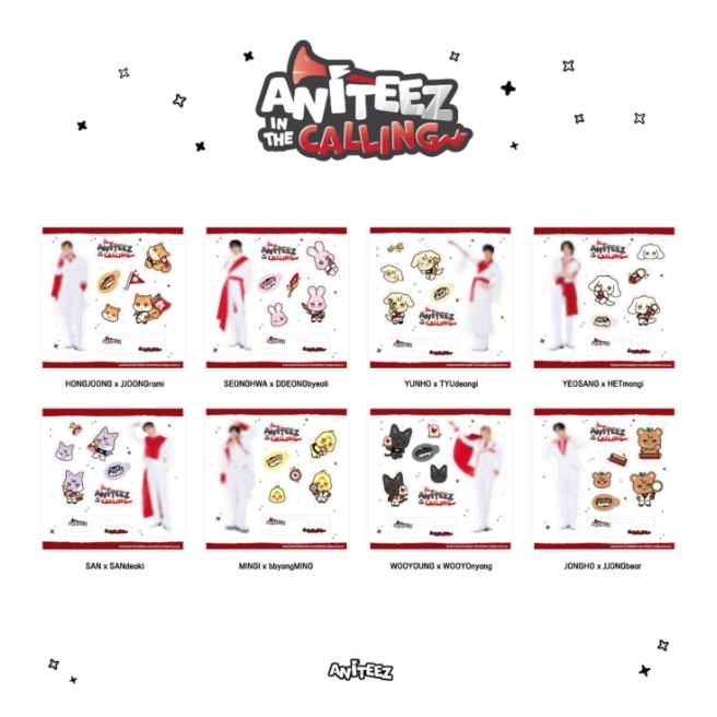 Précommande ATEEZ ANITEEZ IN THE CALLING Kit Acrylique DIY