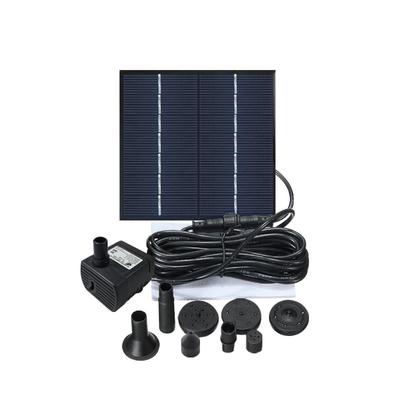 Solar Powered Mini Floating Water Fountain for Pond Garden Patio Decor