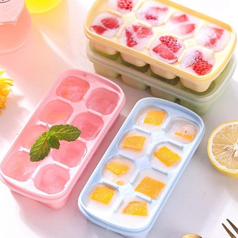 Ice Cube 8 Cell Easy Press To Release Easy To Clean Ice Mold