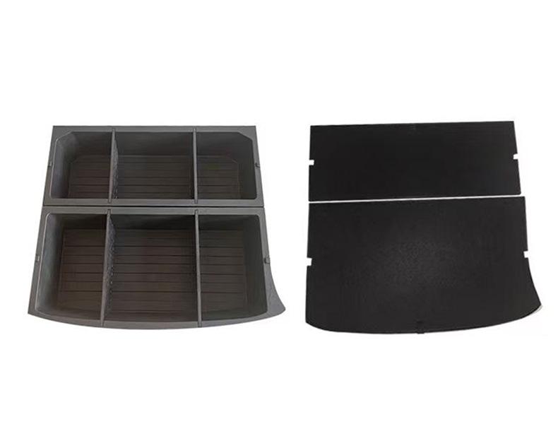Touareg Sharp Trunk Organizer: Storage Box with Lid & Compartments.