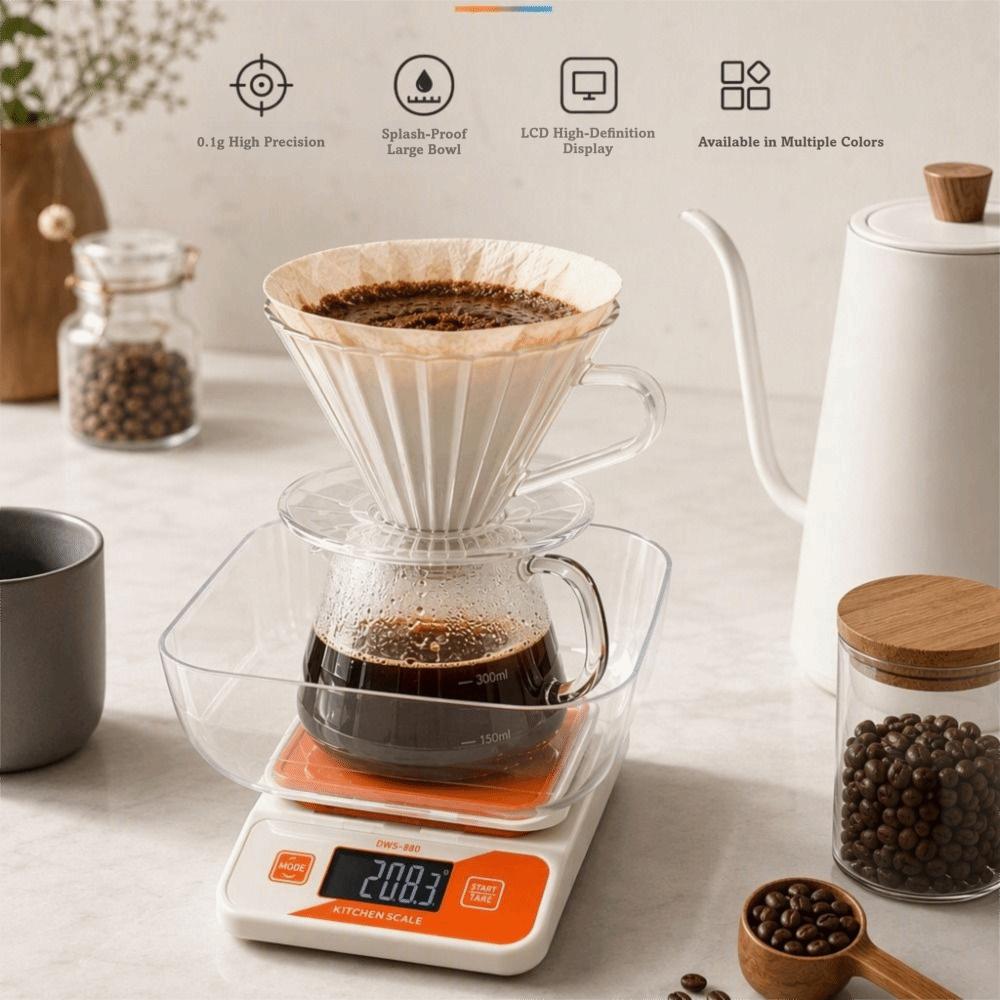 0.1g Accurate Food Scale High Precision Mini Baking Scale High Precision Electronic Scale Cooking