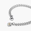 Hope-Filled Daisy Pendant 6 Basic Chain Bracelet (C2503AC1282_SV)