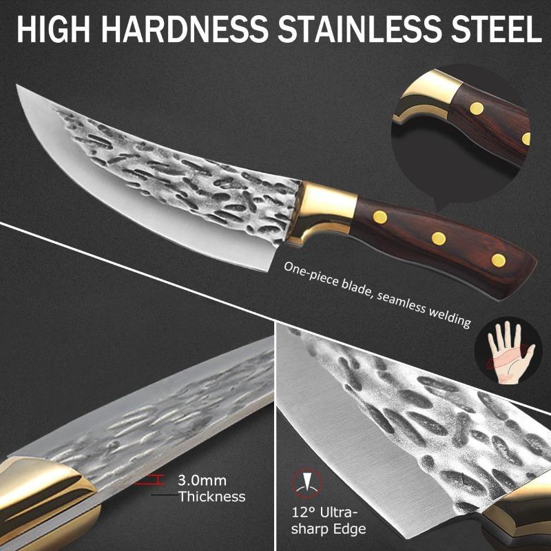 Butchering Sharp Special Forging and Boning Pig Slaughtering Sheep Dividing Knife Cutting Knife Roast Knife