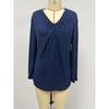 Women S Loose V Neck Long Sleeve Pullover Knit T Shirt