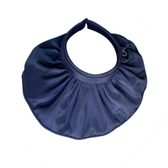 Damen Sonnenhut Leeres Oberteil Design Verstellbare Passform Outdoor Breiter Rand Sonnenschutzhut Tragbar Aufrollbar Wandern