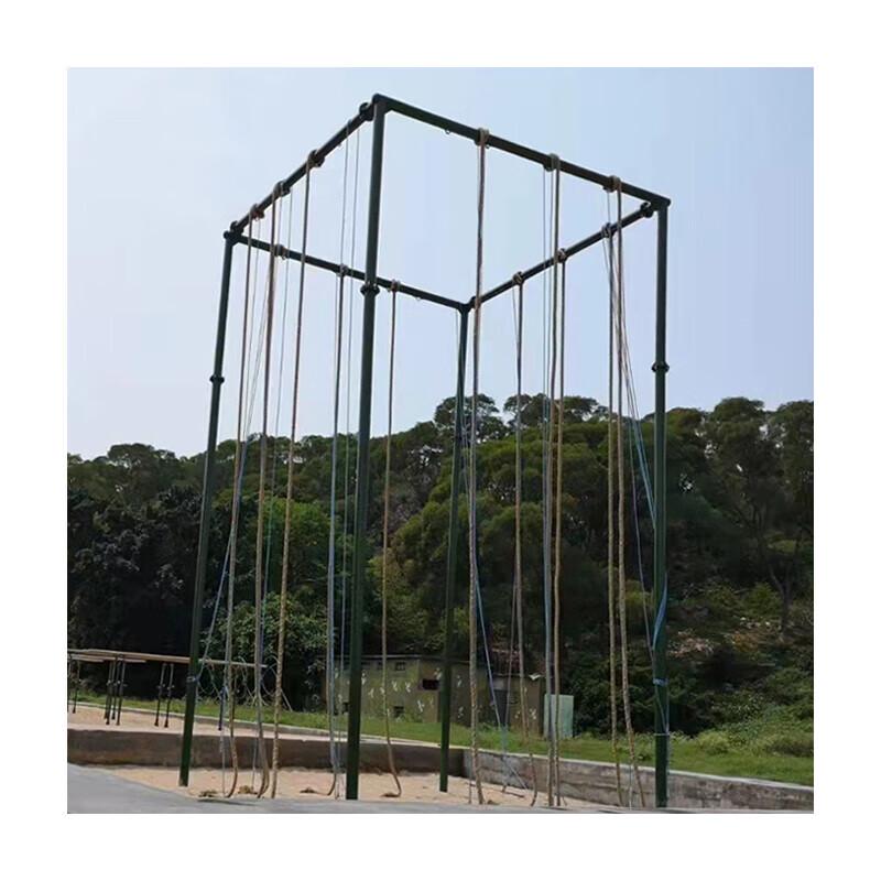 Zanying Outdoor Climbing Training Frame with Poles and Ropes