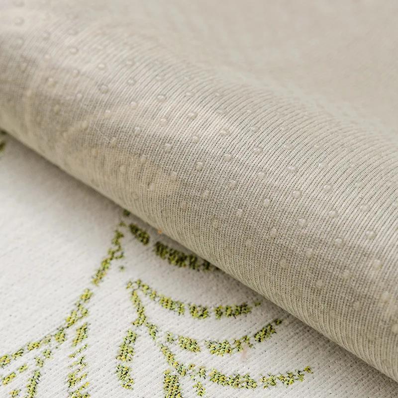 Neue Französische Chenille Pflanze Jacquard Anti Katzenkratz Möbel Sofaüberwurf Couchdecke Universell für Alle Jahreszeiten Heim Couchmatte