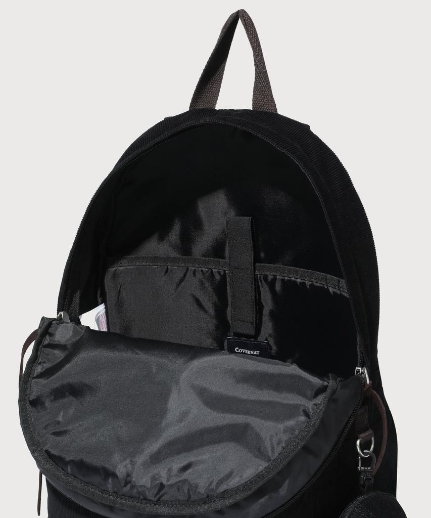 COVERNAT C-Logo Corduroy Backpack Black