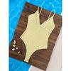 TS JYL-BK336 Solid Bikini Bottom, Triangle Alluring Swimwear For Beach