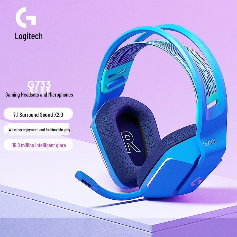 Logitech G733 RGB Wireless Gaming Headset