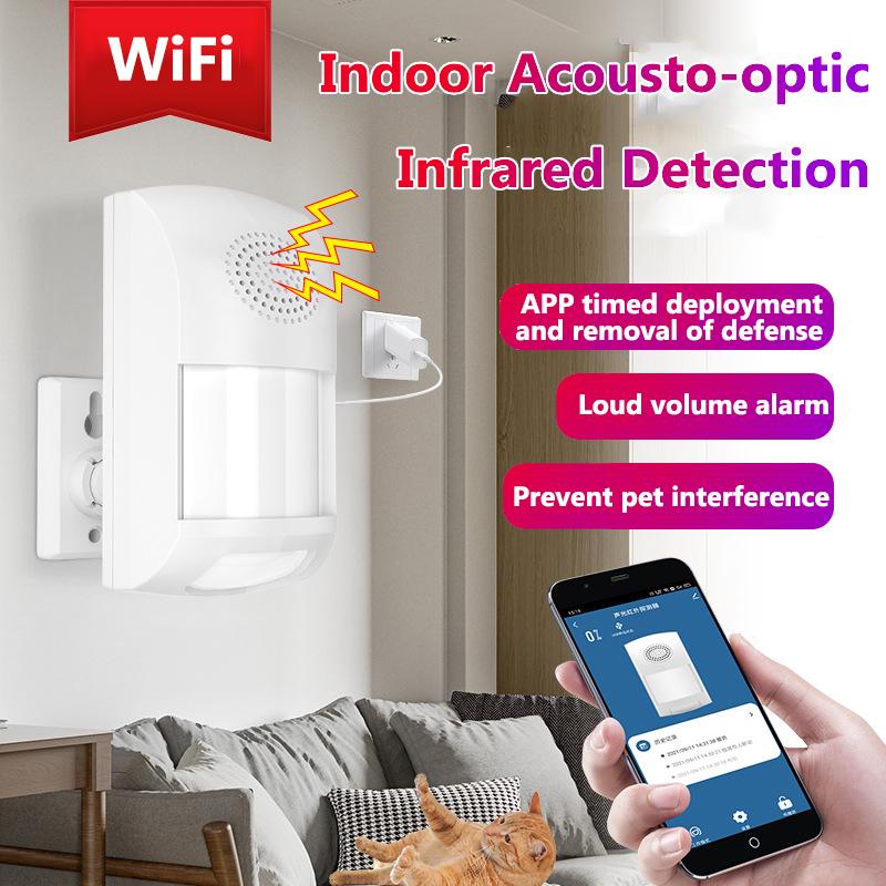 Smart Tuya PIR Motion Sensor WIFI Infrared Detector Human Body Sensor Alarm APP Control Wireless Home Security System