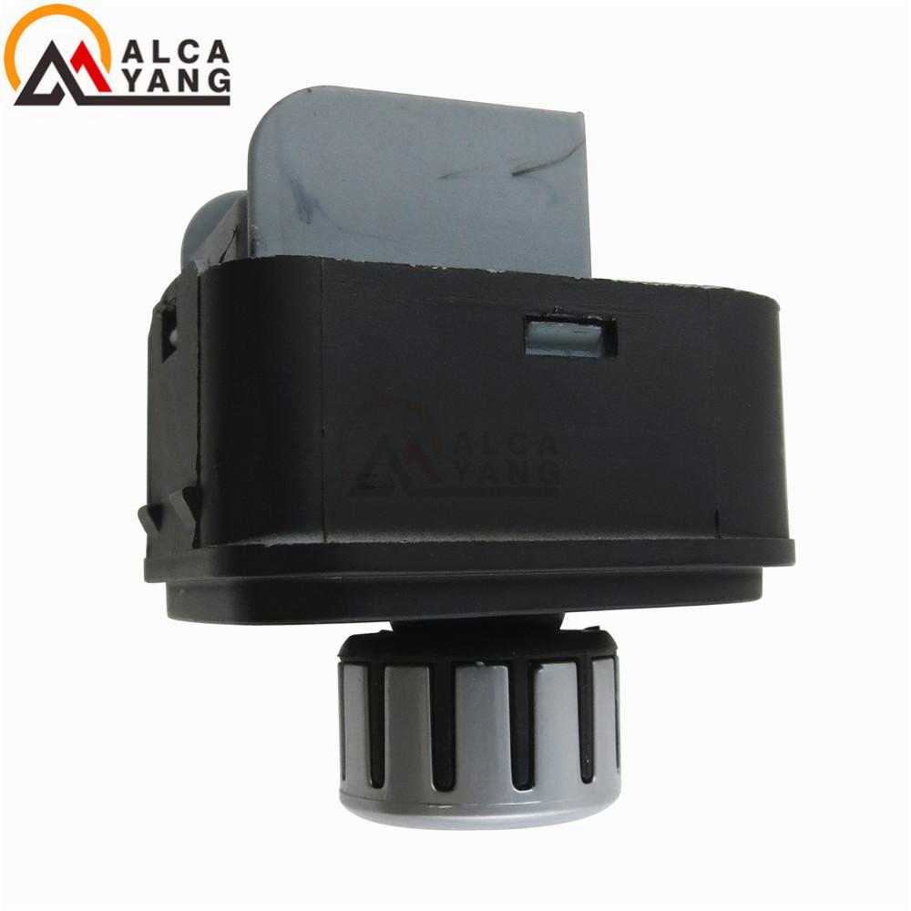 New Chrome Power Side Mirror Adjust Switch Knob Fit Jetta MK5 Golf MK5 MK6 Rabbit Eos Passat B6 3C Tiguan
