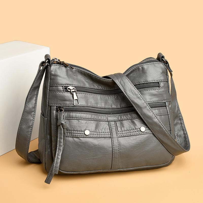 Large Capacity Women's Bag Middle-aged Mother Bag Crossbody Bag Small Square Bag