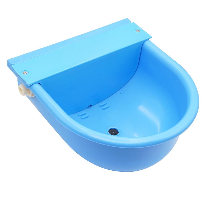 

Автоматическая поилка для скота, коров, коз, чаша для питья воды с поплавковым клапаном для овец, коз, кормушка, чаша для воды, фермерские принадлежности 1pcs светло-синий