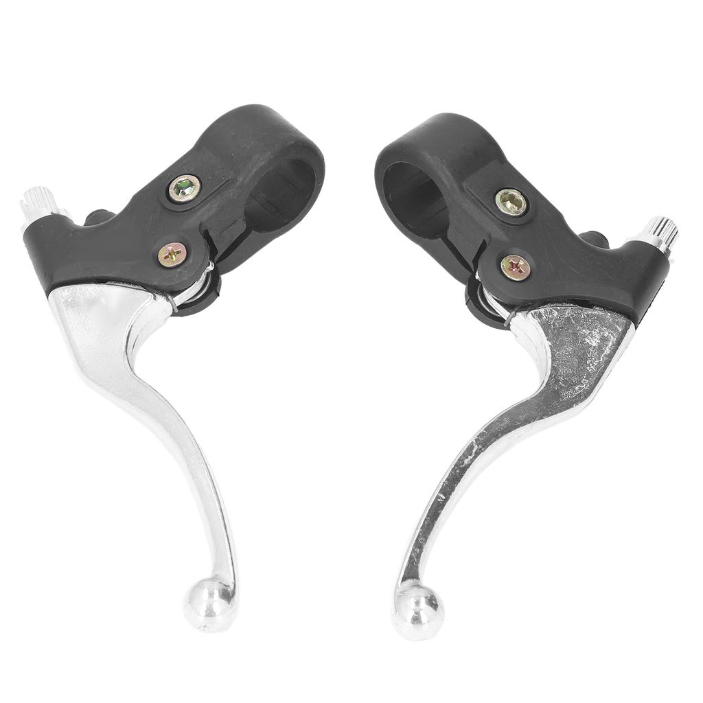 2pcs Brake Handle Lever 22mm Left Right Aluminium Alloy for 47cc 49cc Mini Pocket Dirt Bike ATV