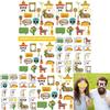 Mexican Carnival Photo Props Party Decorations With Paper Material For Festive Events