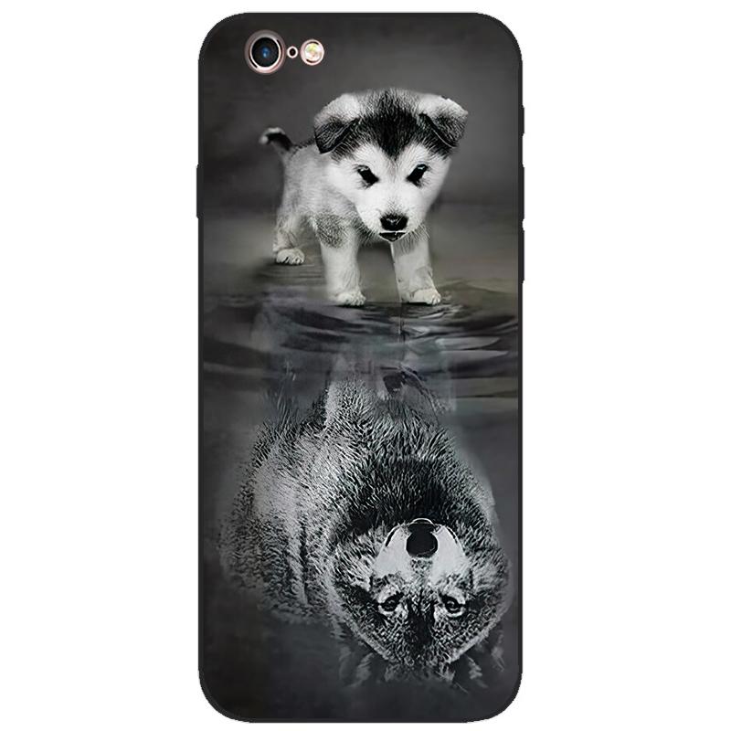 Case For iPhone 5 5s SE Case Cover Silicone TPU Cartoon Pattern Coque for iPhone 6 6s Case Cover Coque for iPhone 6s 5 S Fundas