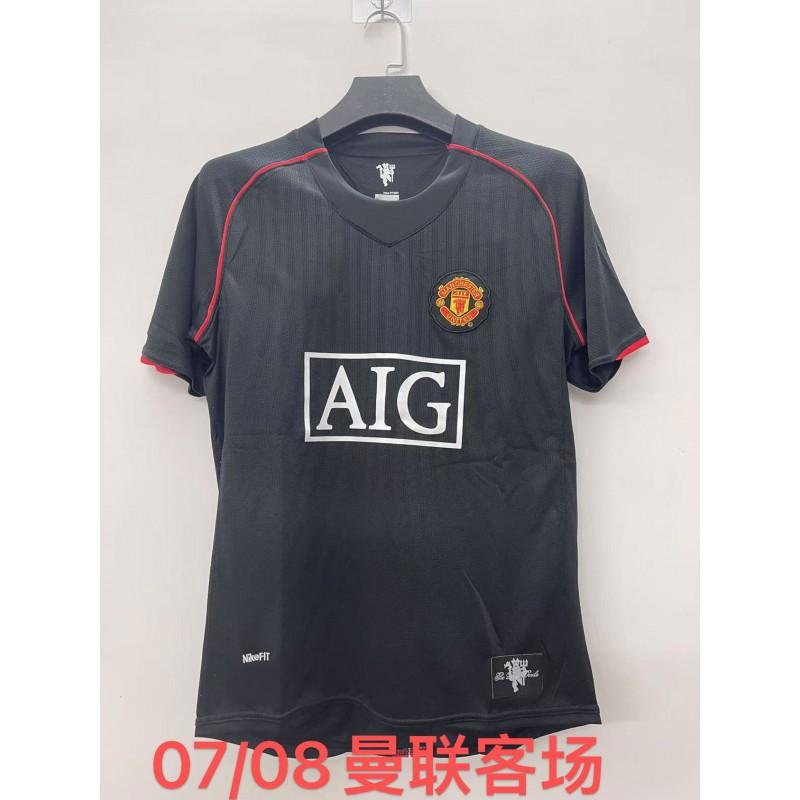 Maglia da Calcio Retrò Man Utd Arsenal City Maglietta da Calcio Vintage 7 Ronaldo Abbigliamento da Allenamento