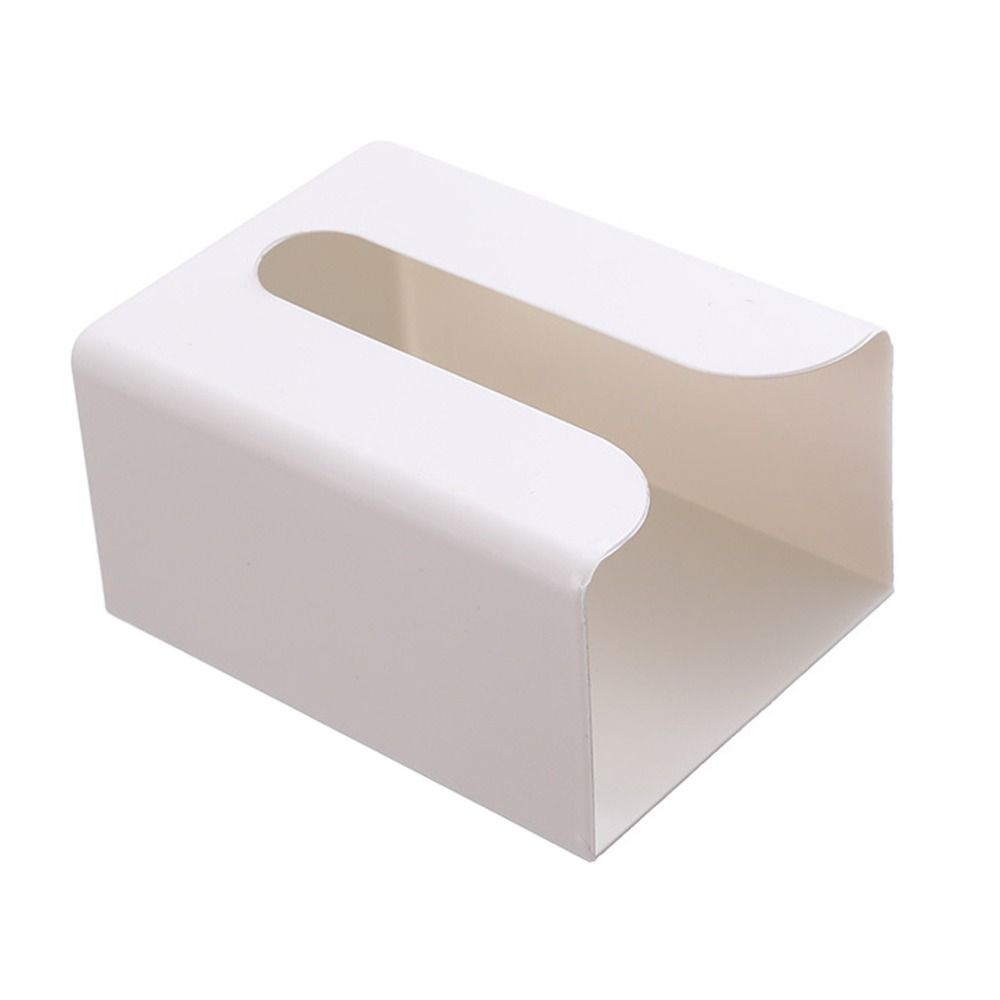 Wall Mounted Toilet Paper Holder Self-Adhesive Paper Shelf Home Supplies Tissue Box  Kitchen