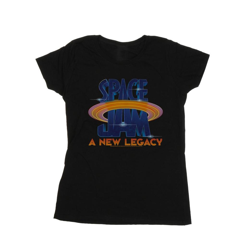 Space Jam: A New Legacy Womens/Ladies Movie Logo Cotton T-Shirt