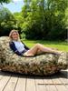 Portable Outdoor Inflatable Sofa Bed – Fast Inflating, Thickened, Ideal for Camping and Relaxation