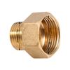 1pc Brass Water Pipe Fitting Connector Hex Bushing Reducer Adapter 1/2BSPT Male and 3/4BSPT Female Thread