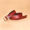 New Men's Tree Paste Leather Pin Buckle Belt Fashion Casual Leather Belt
