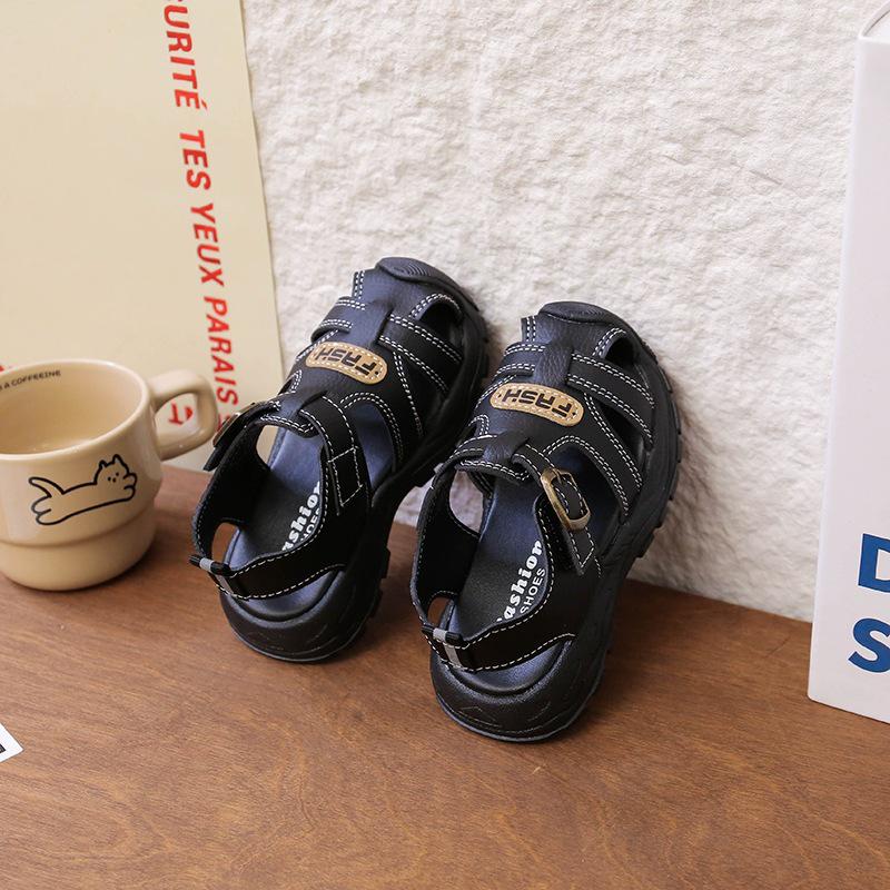 Trendy Kids Roman Sandals - Summer 2026 Versatile Soft Sole Beach Shoes 25