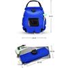 Outdoor Solar Water Bag Shower Bag Camping Shower Water Storage Bag Portable Shower Bag 20L Shower Water Bag