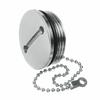 316 Stainless Steel Replacement Boat Gas Cap with Chain for Boat