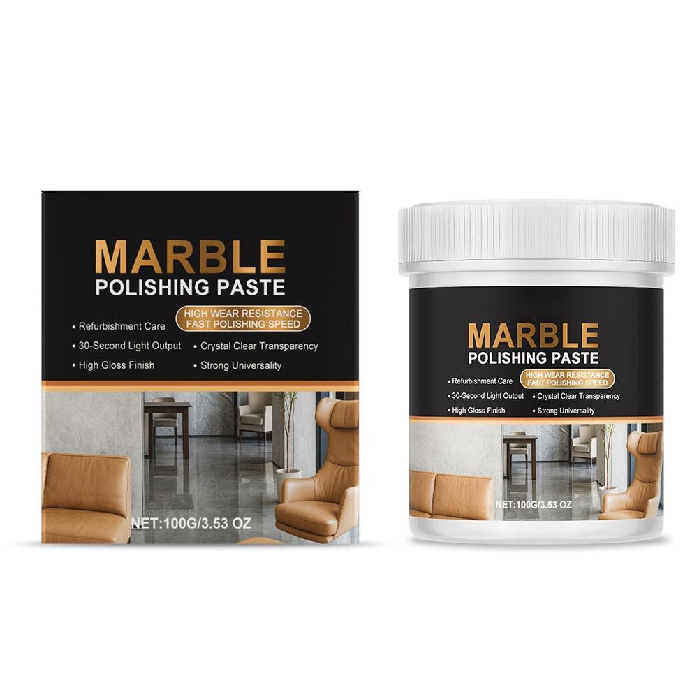 

Improve The Clarity Of The Stone Texture 100g Marble Polishing Paste Effectively Block Water Stains And Fingerprints A