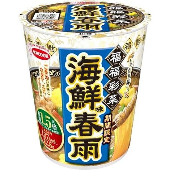 Acecook Fukufukusai Seafood Flavor Harusame 37g 12 pieces