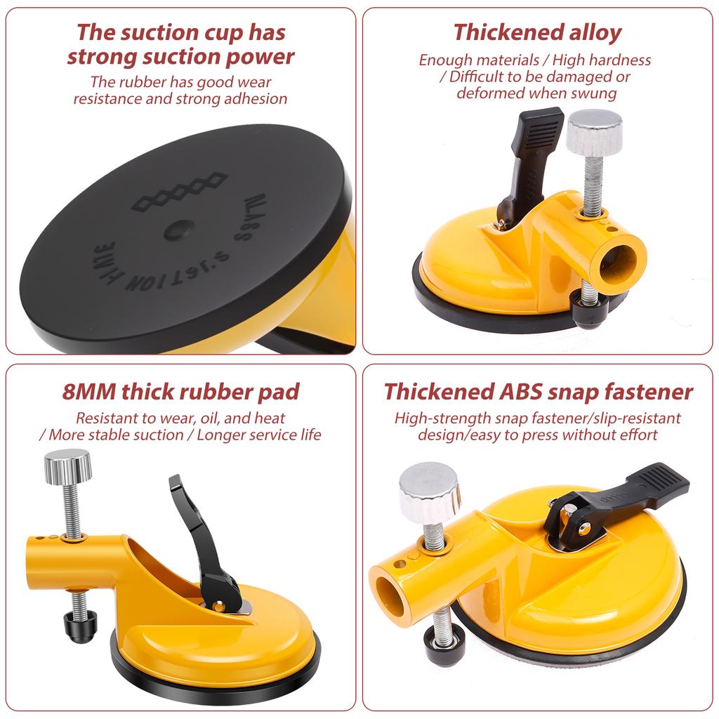 Floor Gap Fixer Tool Heavy Duty Adjustable Height Setter Professional Floor Gap Fixer Tools Leveling Alignment Clamp for Granite