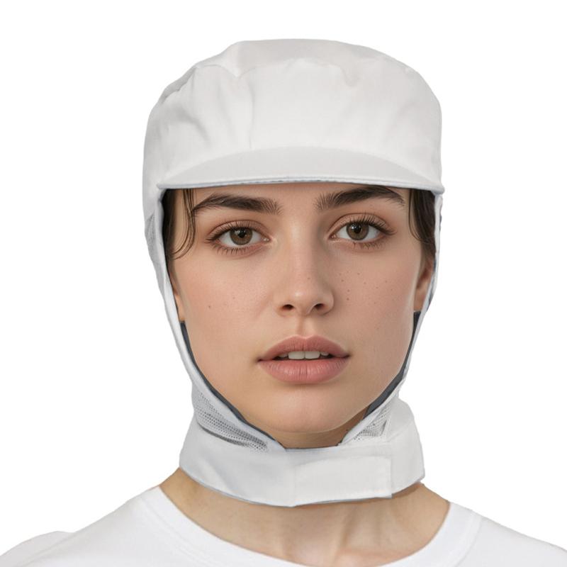 Anti-Hair Loss Food Processing Cap Workshop Staff Breathable Design Lightweight for Factory Restaurant Kitchen Work Use