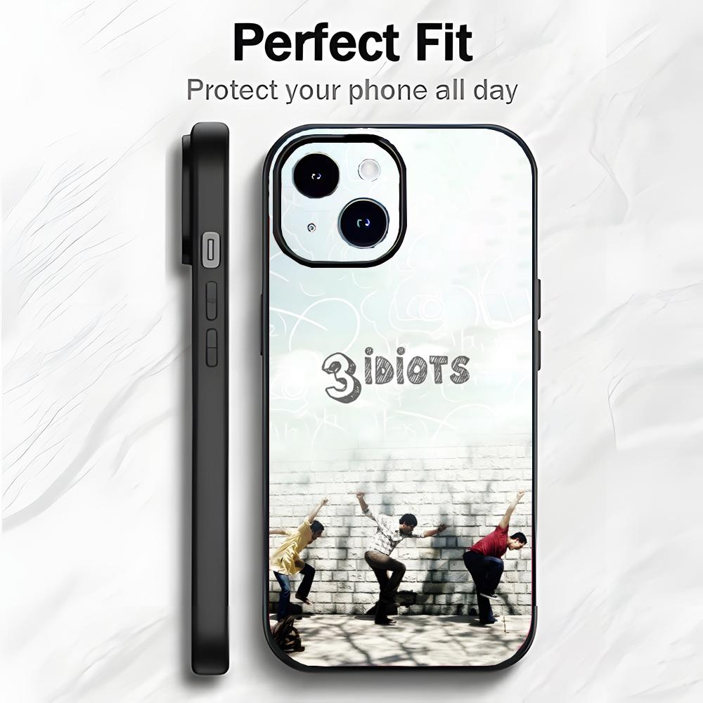 

Funny Inspirational Movie 3 I-Idiots Phone Case Phone Case Soft Packaging Lightweight For iPhone17 16 15 14 13ProMax iphone17air
