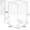 Fish Tank Landscaping Aquarium Decoration, Acrylic Transparent Breeding Isolation Box, Mini