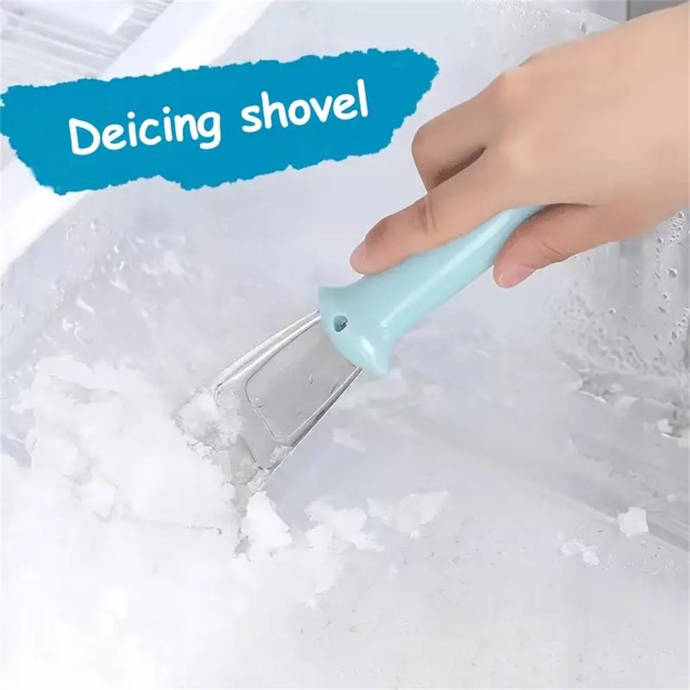 Stainless Steel Freezer Scraper Deicing Tool Portable Refrigerator Ice Cleaning Shovel Household Defrosting Gadget Kitchen Acces