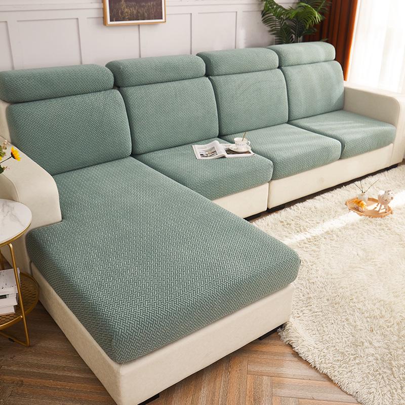 Four Seasons Non-Slip Elastic Sofa Cover - Universal Fit, Modern Design Slipcover