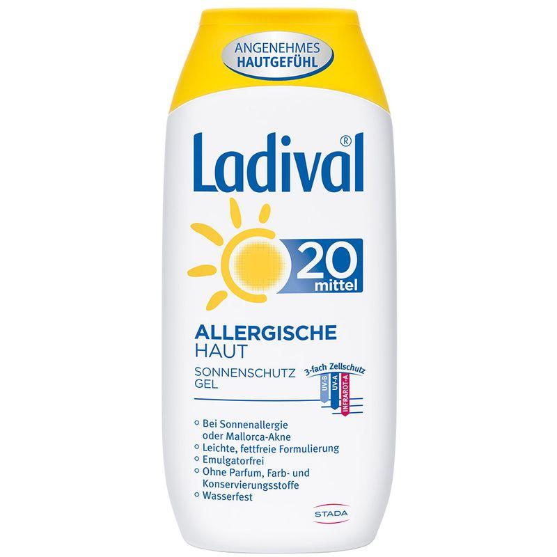 Radival LSF20 Sun Protection Gel 200ml (for extremely sensitive/oily skin)
