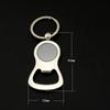 Beer Bottle Opener Keychain, Unique Zinc Alloy Keyring, for Bar, Restaurant, Home