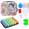 30 Slots Diamond Painting Storage Container Kits With 20pcs Diamond Painting Tool Accessories Bead Mosaic Storage Container Bag